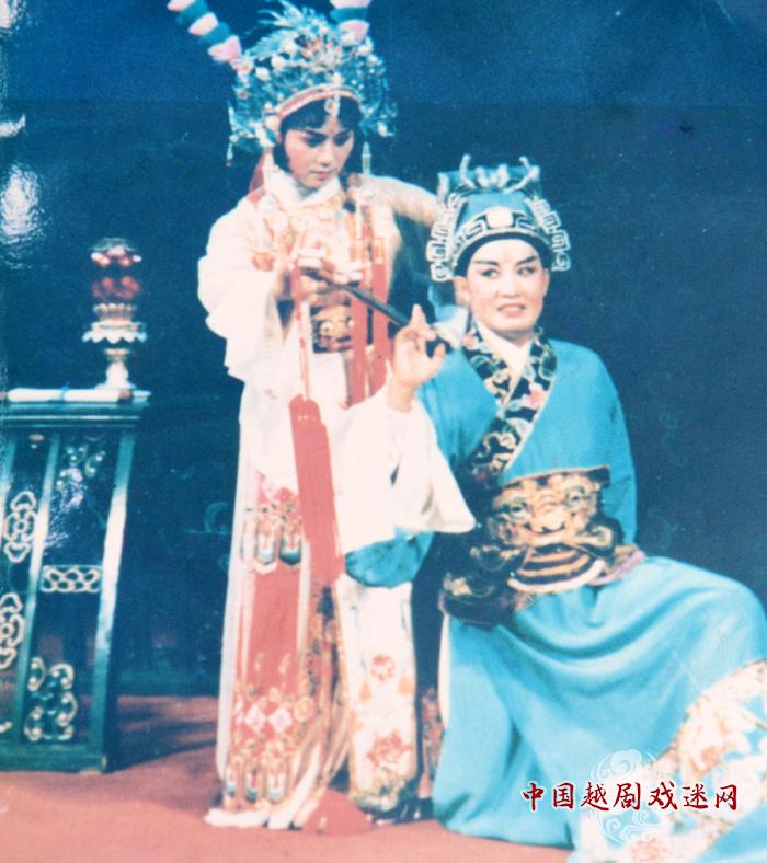 1980年周雅琴、杨文蔚合演《百花公主》.JPG