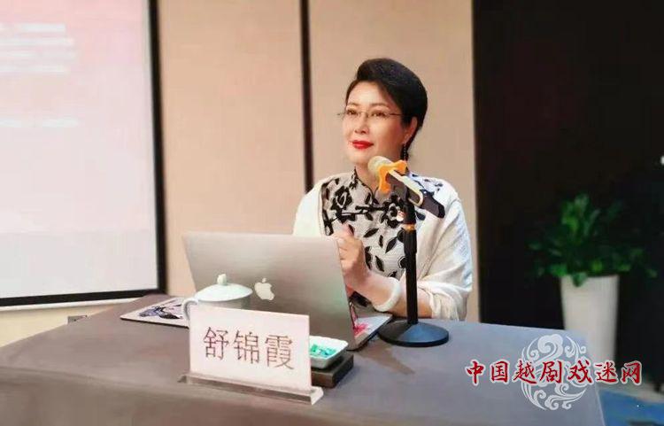 生动！舒锦霞授红色艺术党课